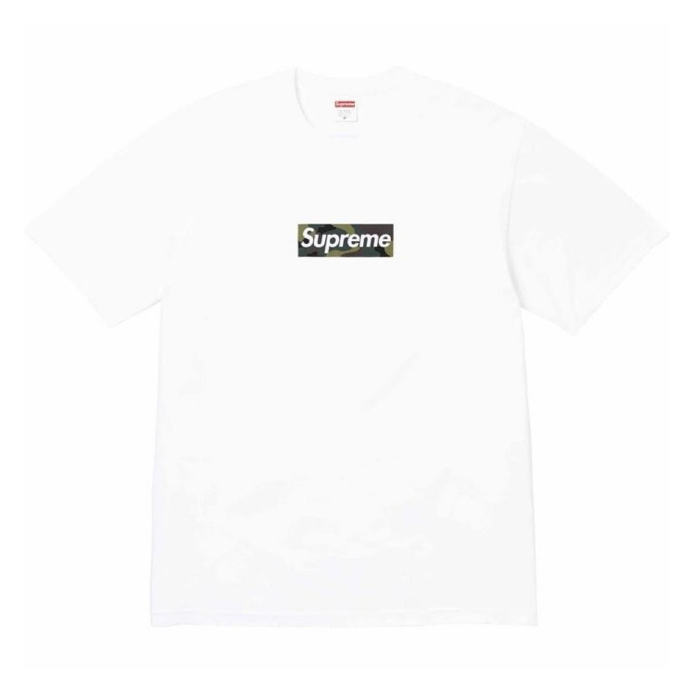 Supreme 23FW Box Logo Tee 迷彩白/迷彩黑T-Shirt 上衣短袖休閒FW23T57