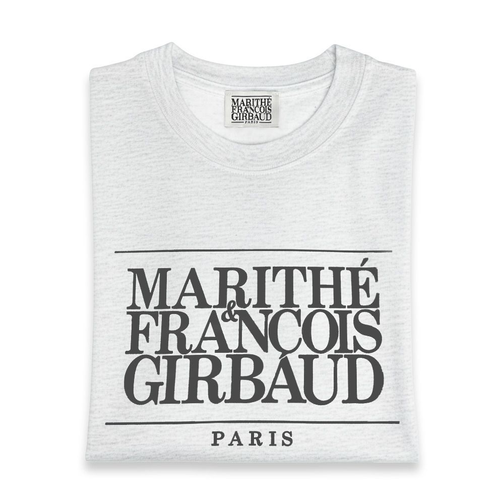 MARITHÉ FRANÇOIS GIRBAUD MFG 中性T恤 短袖上衣 短T 多色任選 (灰色)