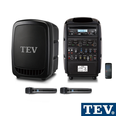 TEV 藍芽/CD/USB/SD雙頻無線擴音機 TA380C-2