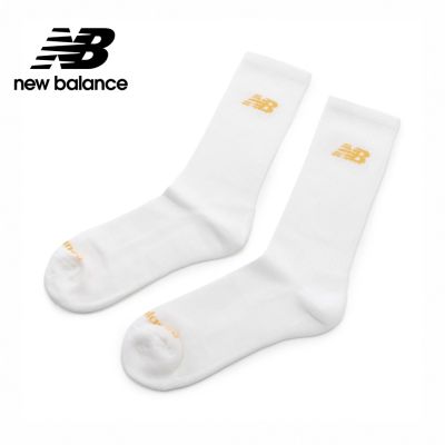 【New Balance】棉質長襪_中性_白色_LAS51291YL