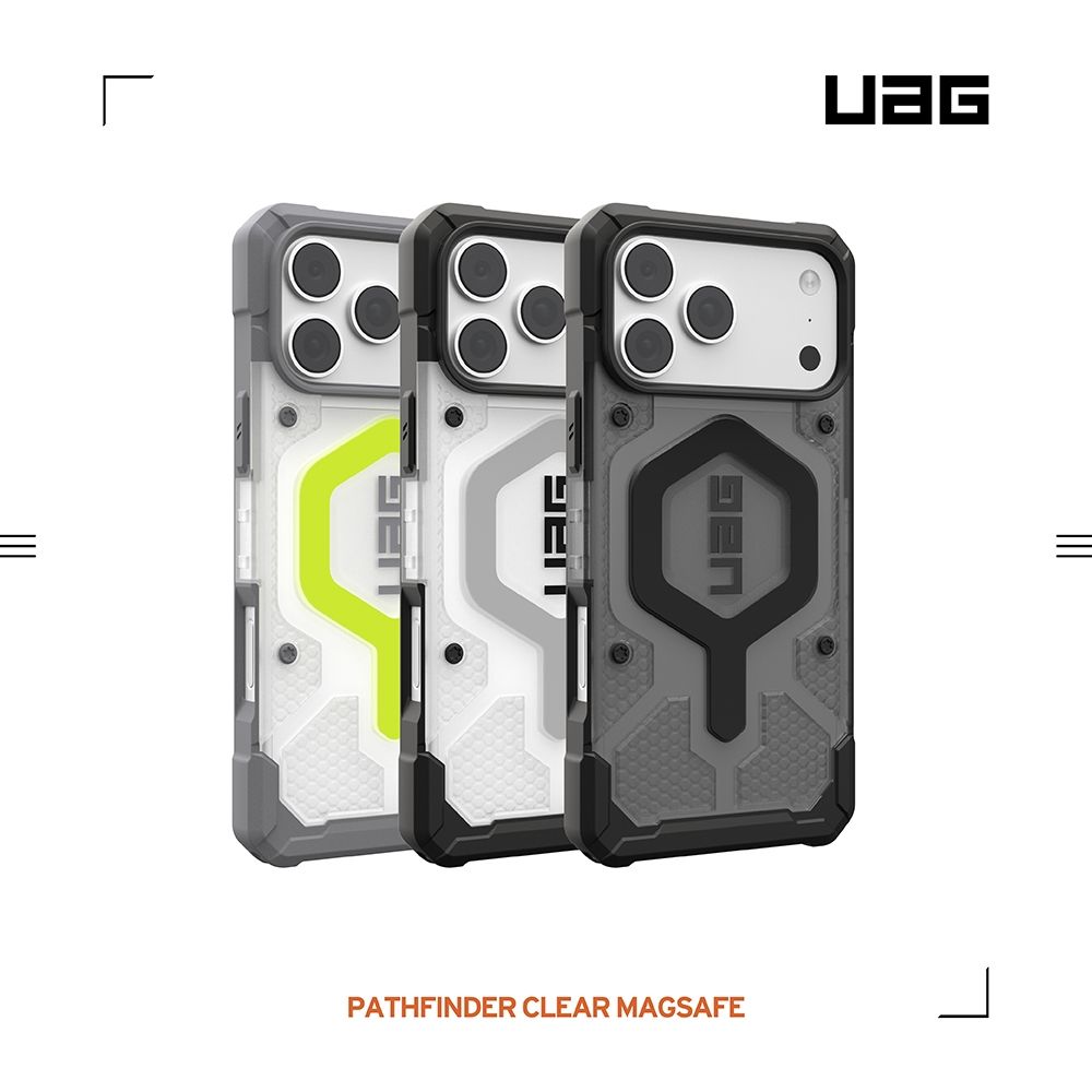 UAG iPhone 18/17 Pro/Pro Max 磁吸耐衝擊經典保護殼-透色款(支援MagSafe 手機殼) (iPhone17)