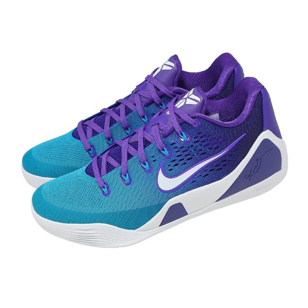 Nike 籃球鞋 Kobe IX Elite Low EM Protro 男鞋 藍 低筒 IM6119-500