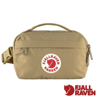 【Fjallraven 北極狐】Kånken Hip Pack 耐磨防潑水隨身腰包 2L.臀包.胸包.斜背包 23796-221 粘土