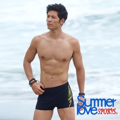 夏之戀SUMMER LOVE SPORT大男四分泳褲C18913