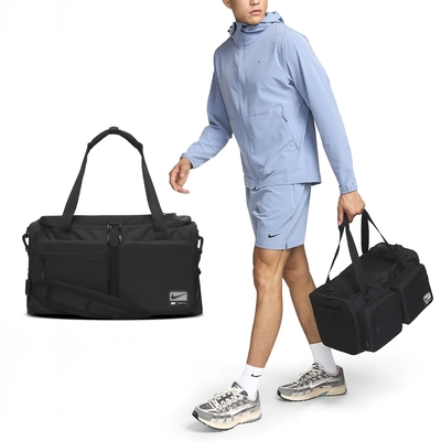 Nike 行李袋 Utility Power 2.0 黑 大容量 運動包 旅行 健身 訓練 手提 肩背 FN4206-010