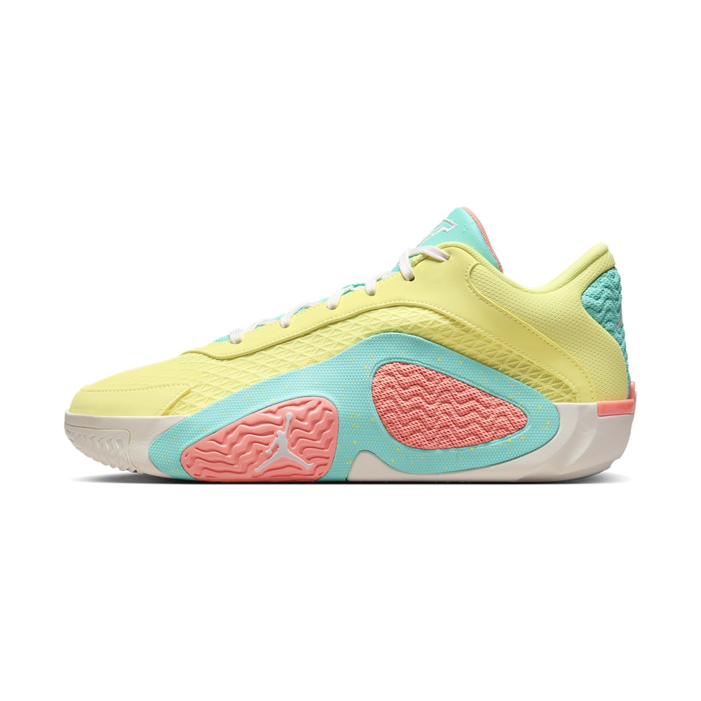 Nike Jordan Tatum 2 PF 男黃藍緩震喬丹包覆實戰運動籃球鞋