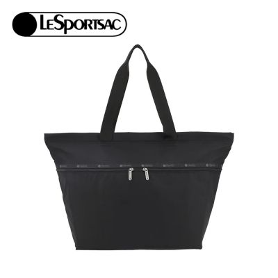 LeSportsac Carlin Zip Top Tote Bag 簡約兩側拉鍊托特包(3688) R086永恆黑