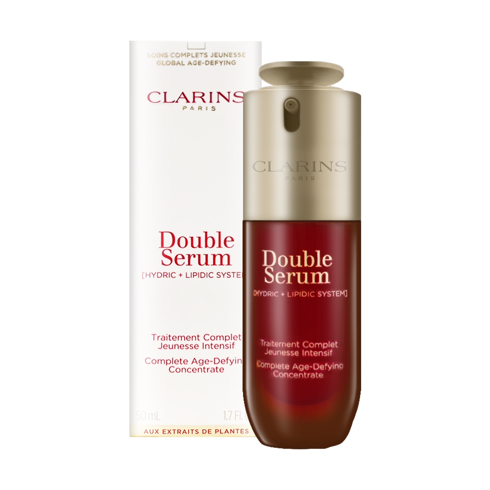 CLARINS克蘭詩黃金雙萃精華50ml #全新第9代| 歐美保養彩妝| Yahoo購物中心