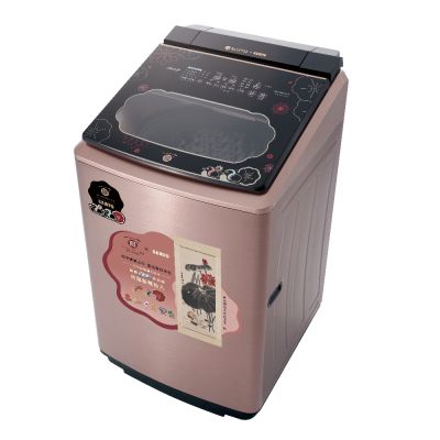 SAMPO聲寶 聲寶19公斤變頻智慧洗劑添加故宮聯名款荷花鴛鴦軸洗衣機ES-P19DA-NPM2 ★送7-11商品卡1000元