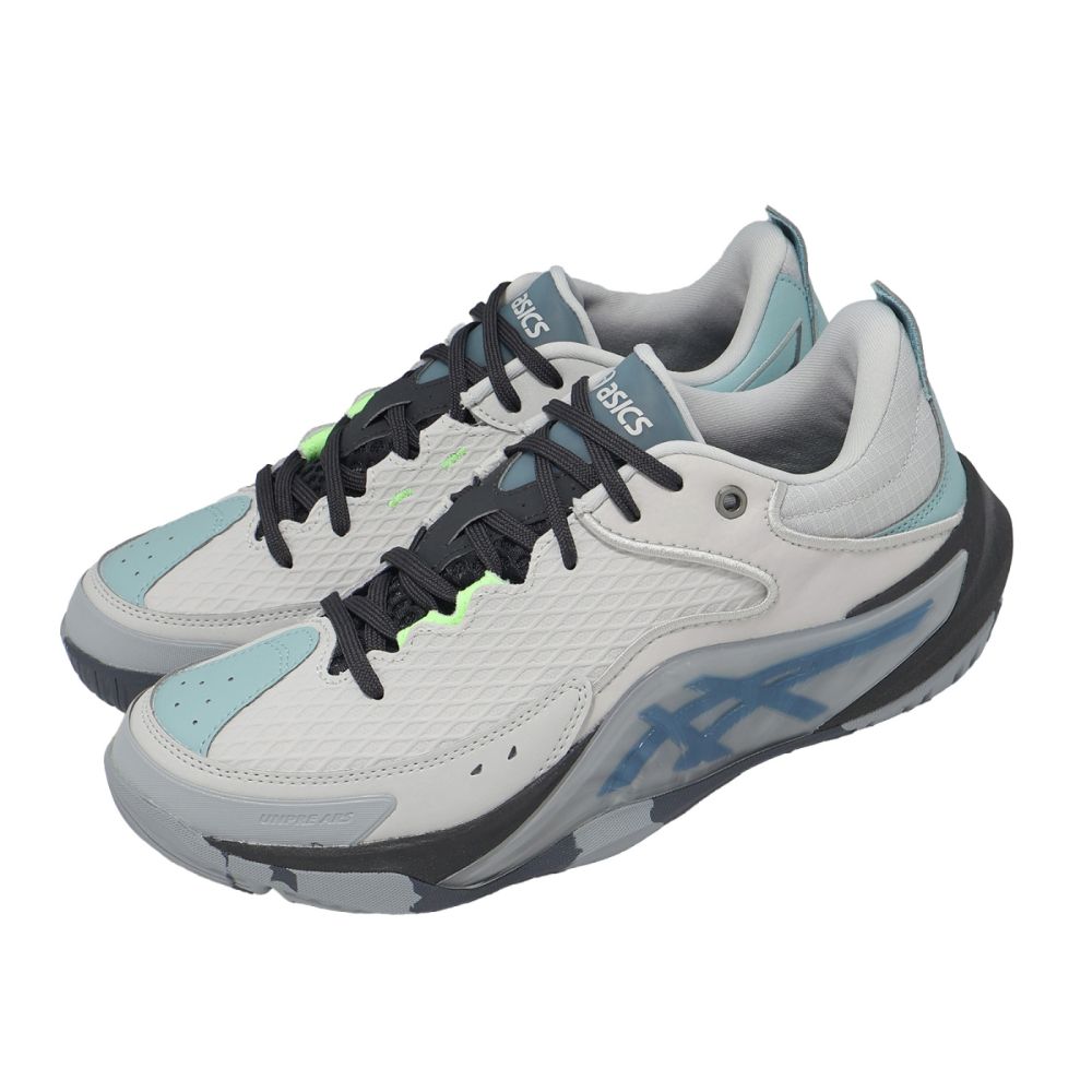Asics 亞瑟士籃球鞋Unpre Ars Low 3 男鞋灰藍緩震支撐運動鞋