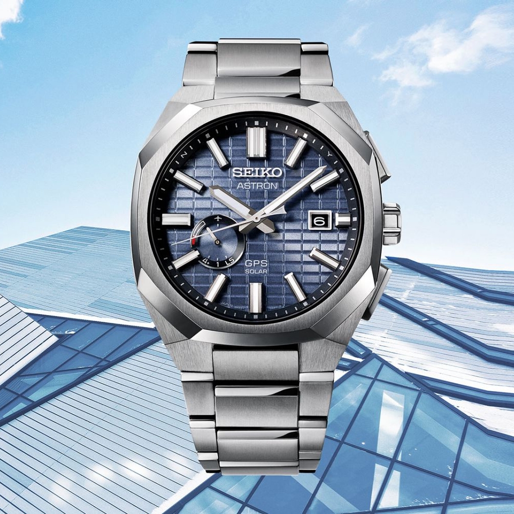 SEIKO 精工 Astron 廣告款 多邊形 GPS衛星定位太陽能鈦金屬手錶 開學換新季 送禮推薦(SSJ013J1/3X62-0AA0B)_SK045