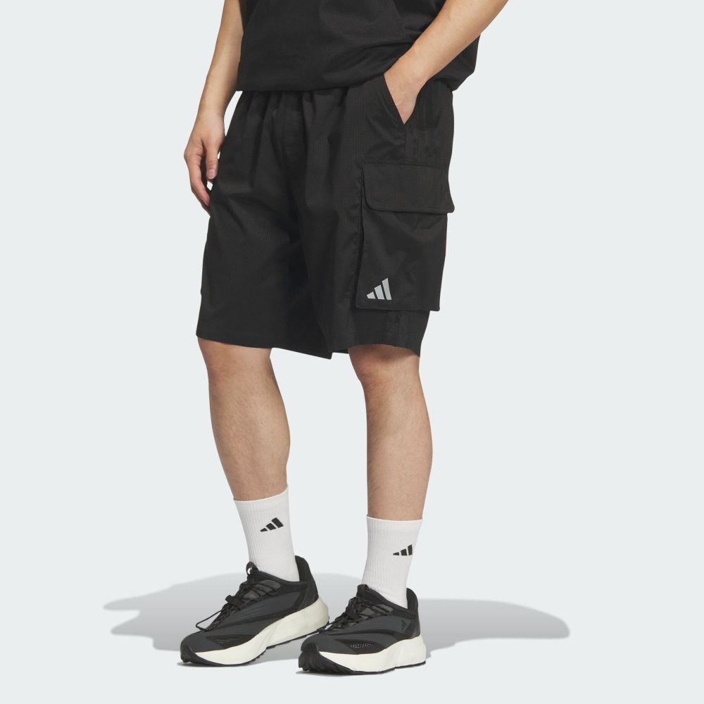 【adidas 愛迪達】 運動短褲 男 KS1191