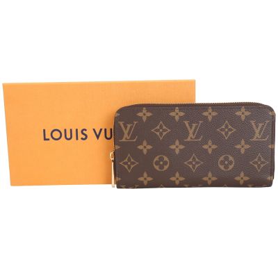LOUIS VUITTON路易威登 Louis Vuitton LV路易威登 M41894 Monogram 經典圖騰拉鍊長夾(芭蕾粉色內裡)