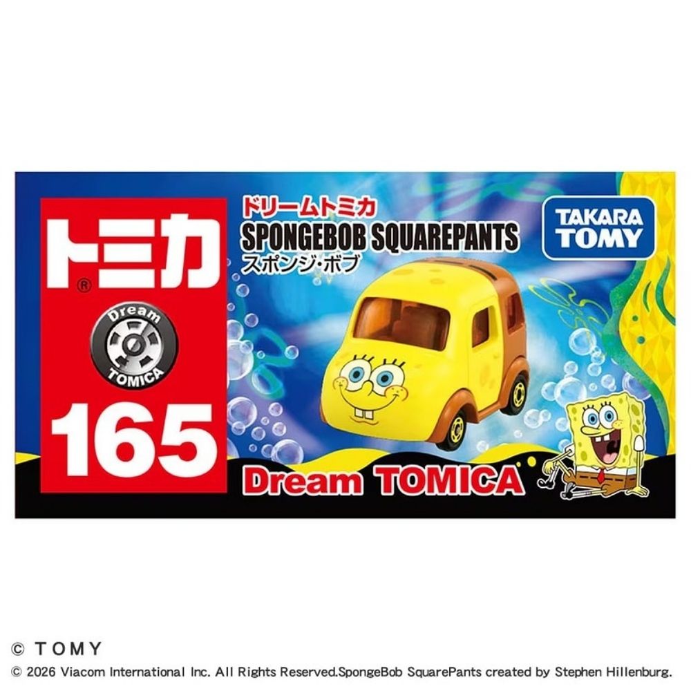 TOMICA DREAM No.165 海綿寶寶小車  TM95987