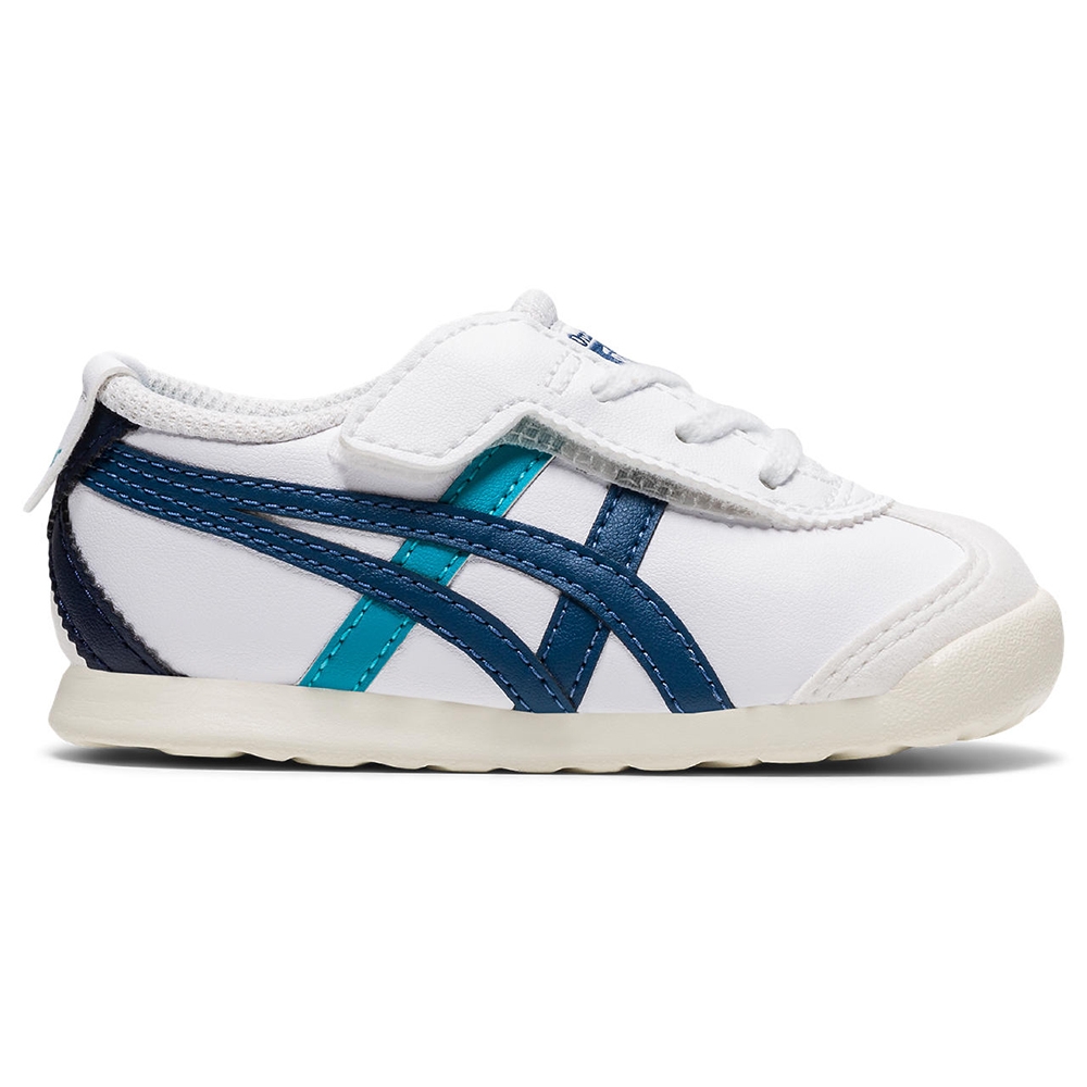 Onitsuka Tiger鬼塚虎-藍色線條MEXICO 66 TS 童鞋1184A074-106