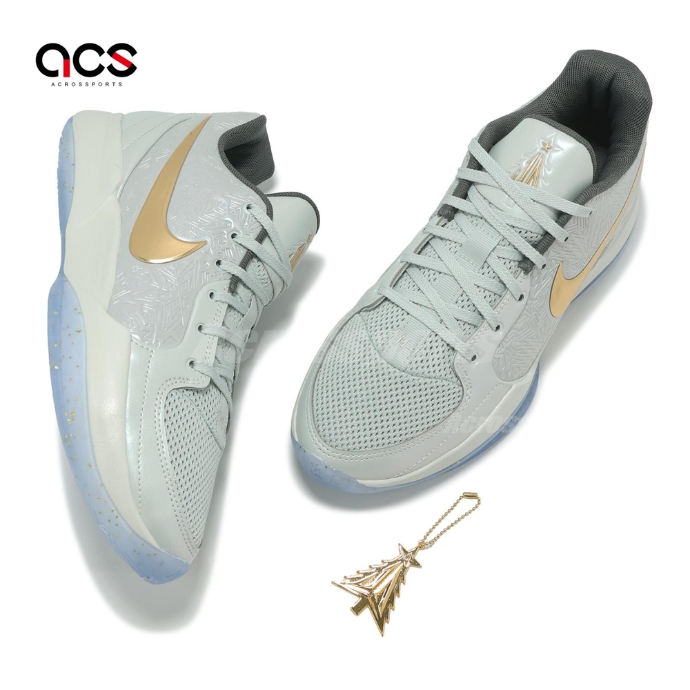 Nike 籃球鞋JA 2 Xmas PE EP 男鞋銀金聖誕節聖誕樹Christmas FZ1516