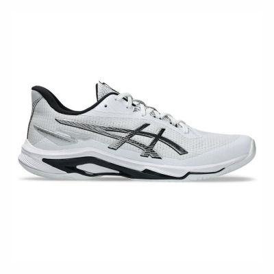 Asics Netburner Ballistic FF 4 [1053A070-100] 男 排球鞋 室內運動 白 黑