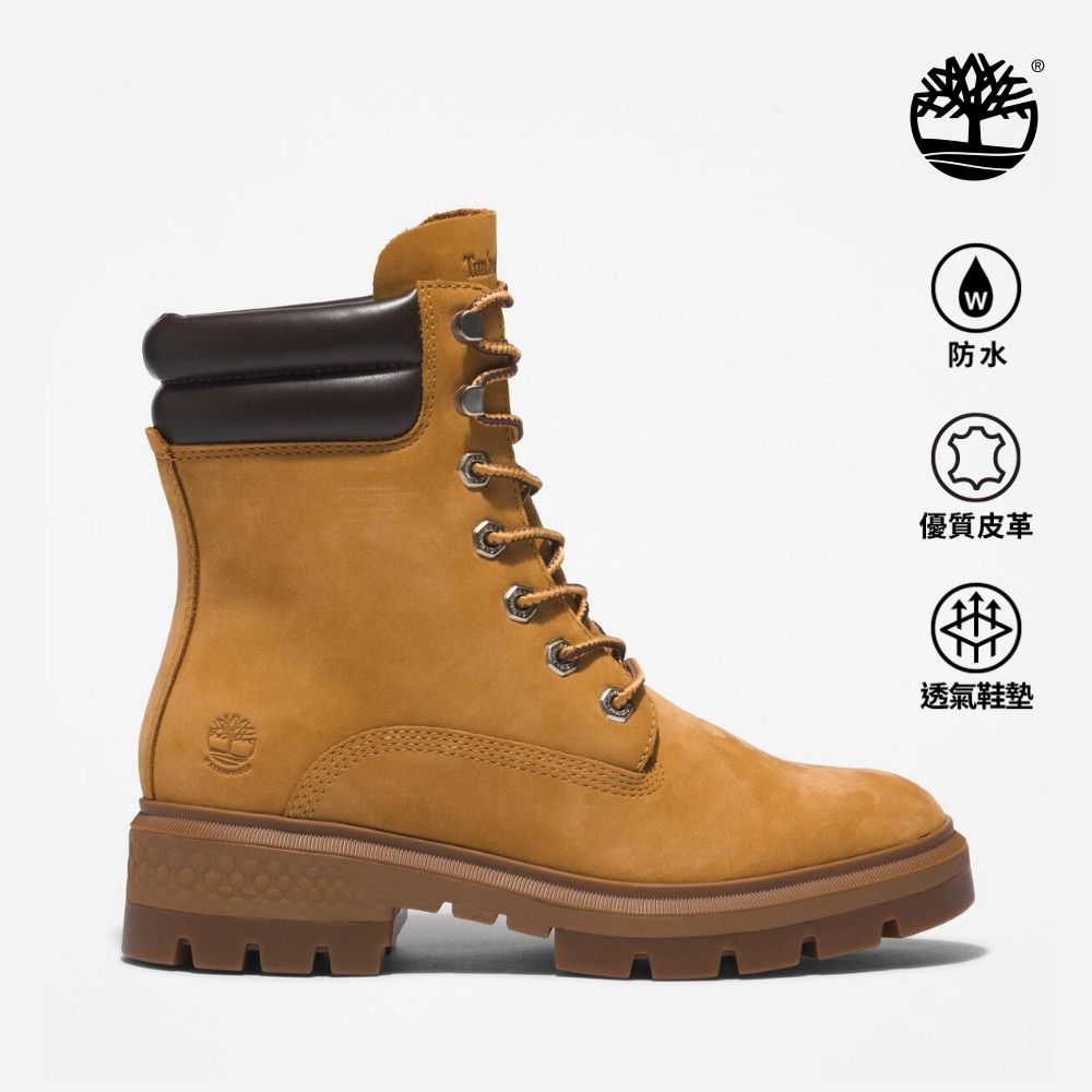 Timberland 女款小麥色Cortina Valley防水6吋靴|A5N9S231