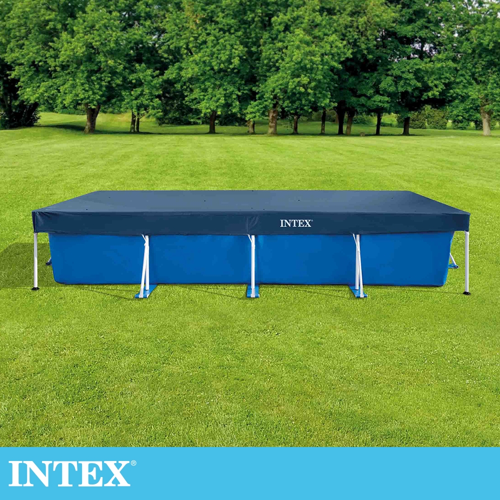 INTEX 長方形泳池覆蓋布450*220cm(28039)