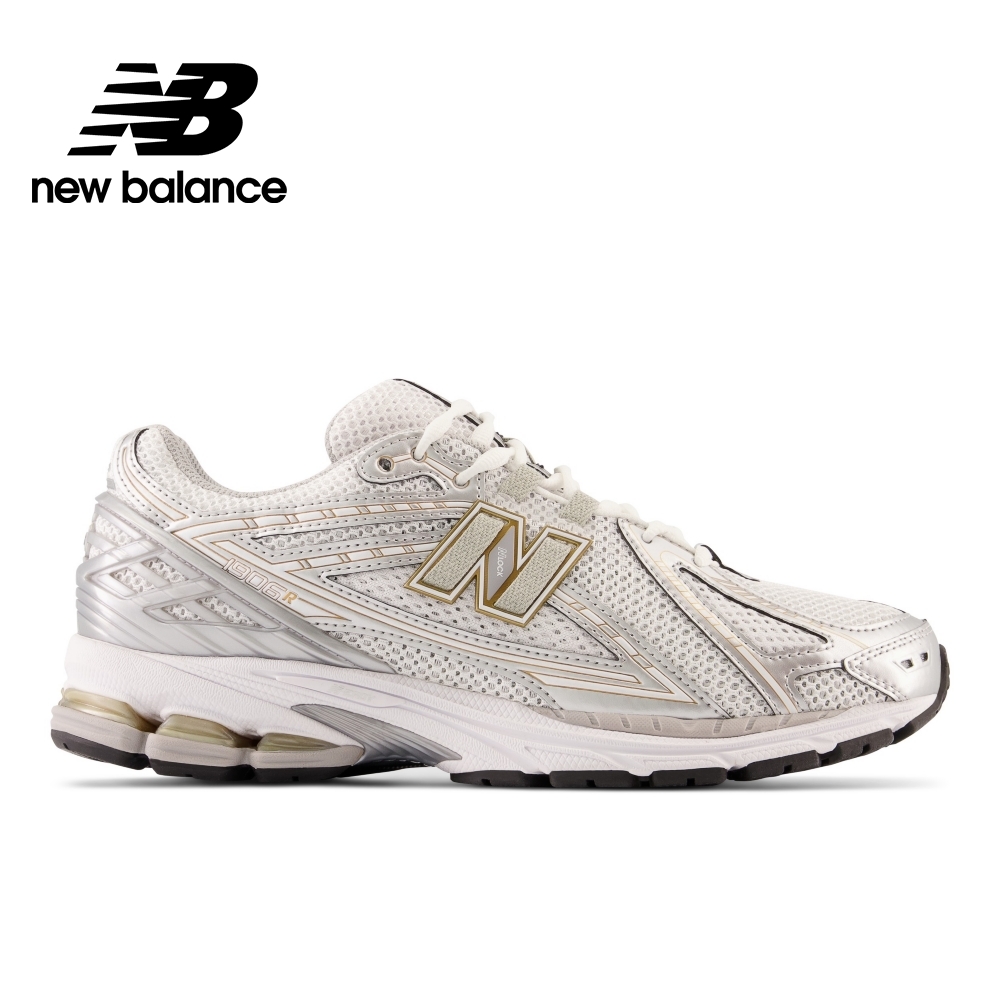 IU著用款【New Balance】 復古鞋_銀白金色_中性_M1906RI-D楦