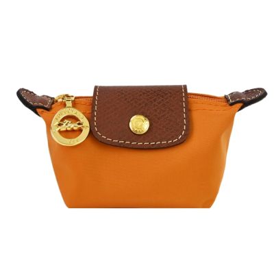 LONGCHAMP LE PLIAGE/GREEN系列撞色尼龍水餃零錢包(多色選)