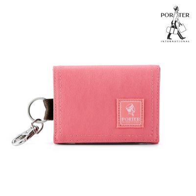 PORTER INTERNATIONAL- 小巧大方CATCH零錢包 - 玫瑰粉