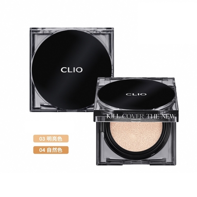 CLIO 珂莉奧 Zoom In超持妝柔霧氣墊粉餅 SPF50+,PA+++買大送小