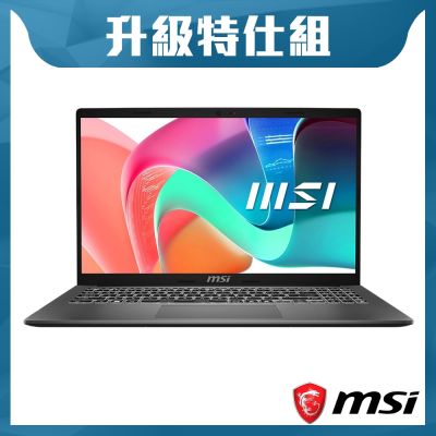 ASUS華碩 MSI微星 Modern 15 F13MXG-1025TW 15.6吋 效能特仕筆電(i3-1315U/16G+16G/1TB SSD/Win11)