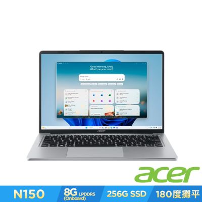 Acer 宏碁 Swift Lite SFL14-32P-C04A 14吋輕薄筆電(N150/8GB/256GB/Win11)