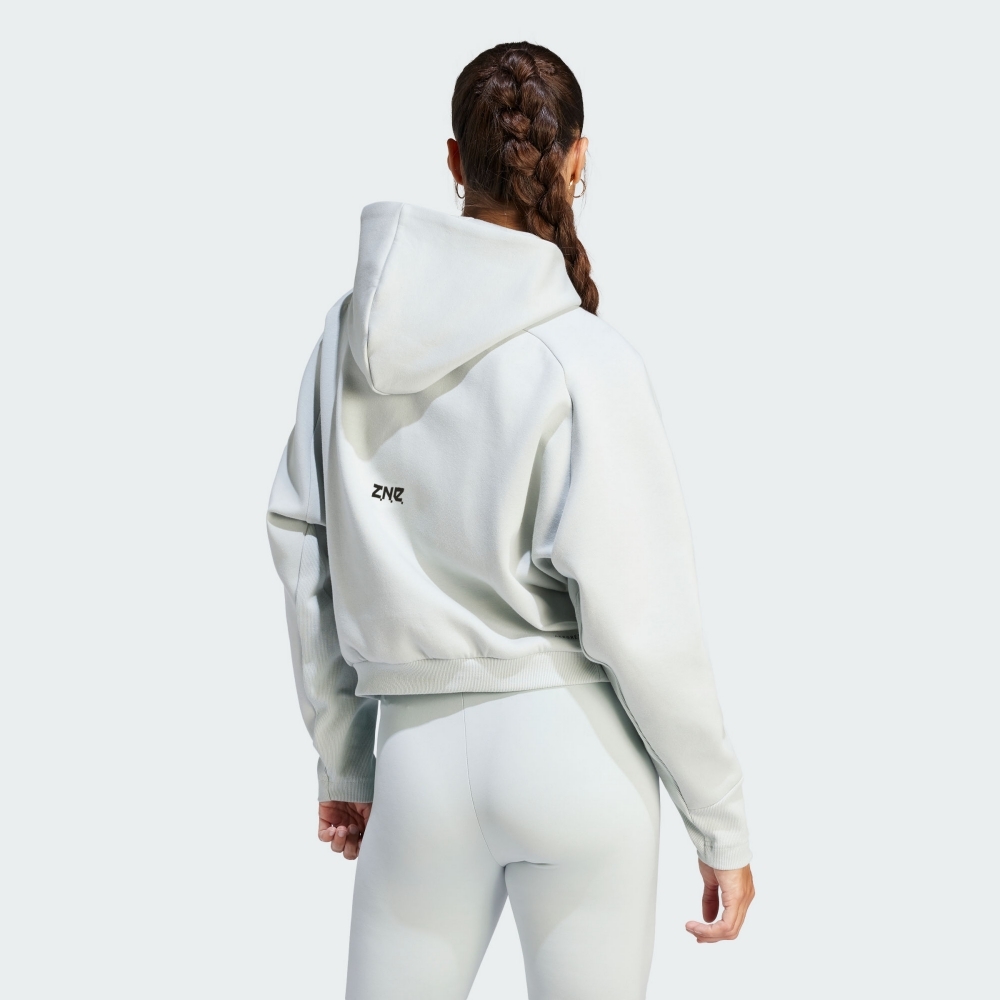 adidas 愛迪達】 Z.N.E. AEROREADY 連帽外套吸濕排汗女IN5134