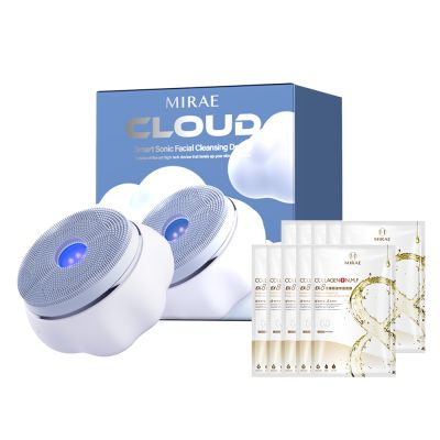 【MIRAE 未來美】雲朵洗臉機 新版簡易包裝 贈未來美單片面膜x10