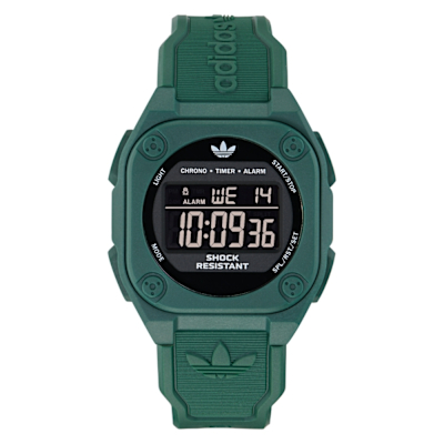 ADIDAS 愛迪達  CITY TECH FOUR 城市科技電子錶款_AOST25032_綠_42mm
