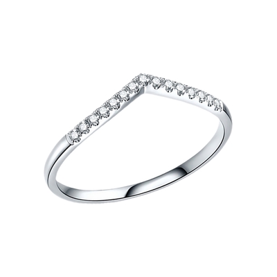 【CF鑽飾】排鑽線戒 莫桑鑽 多款選 新年禮物 (尾戒 戒指 鑽戒 開運 情人節 生日 飾品 送禮)