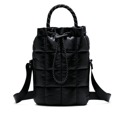 NIKE 斜背包 小包 運動包 水桶包 NK NSW PUFFLE TINY TOTE 黑 HQ6709-010 (2735)