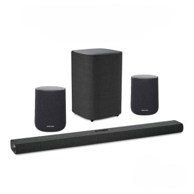 Harman Kardon Enchant1100 7.1.4家庭劇院聲霸音響組 (聲霸+重低音+2顆後環繞) 世貨公司貨一年保固