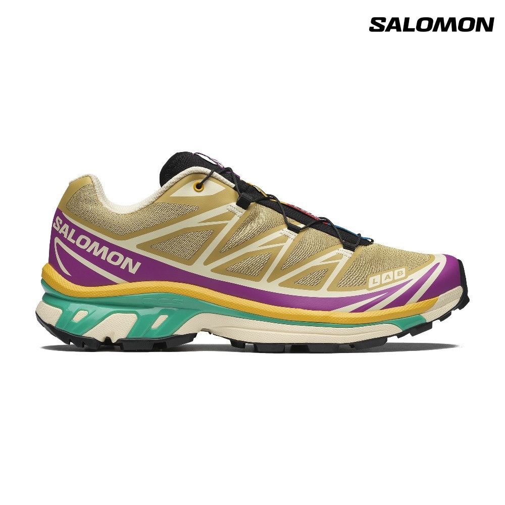 Salomon索羅門】XT-6 運動鞋古董金/清透黃/柳蘭紫| 野跑鞋| Yahoo購物中心