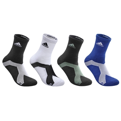 adidas 愛迪達 P5.1極致高機能中筒運動襪 3雙組-羽球襪/籃球襪/機能襪/交換禮物/聖誕禮物