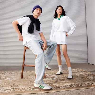 【adidas 愛迪達】 VL COURT 2.0 運動休閒鞋 男/女 JH5061