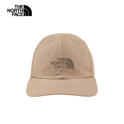 【The North Face 官方旗艦】 北面男女款棕色舒適透氣運動帽｜8CQ1BOX