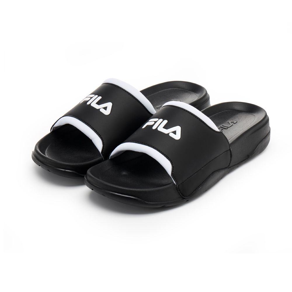 FILA 中性拖鞋-黑 4-S640A-001