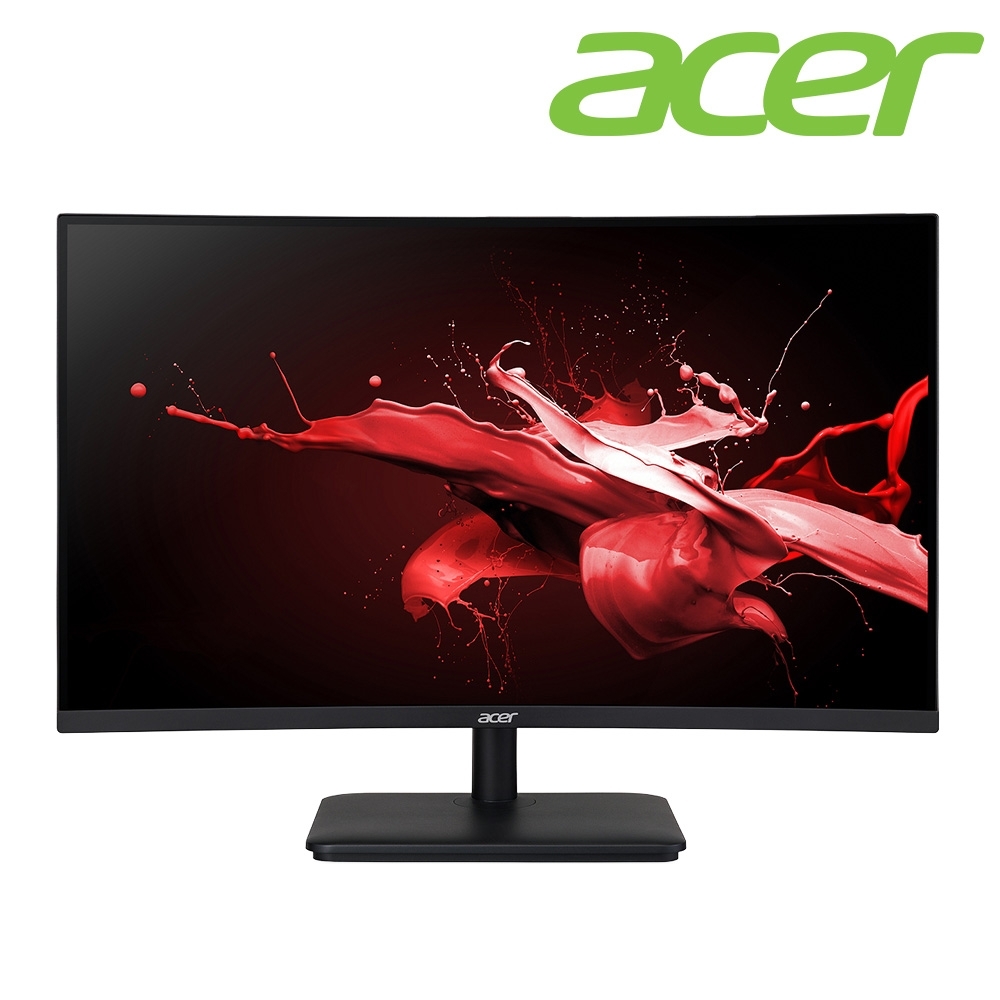 Acer ED270U P 27型1500R曲面電競螢幕2K高解析1ms 165Hz 內建喇叭| 27