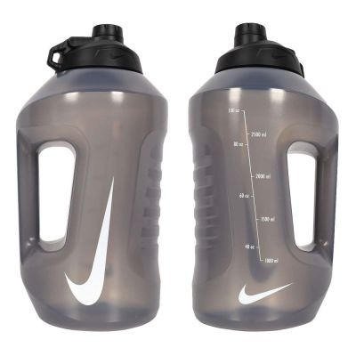 NIKE SUPERJUG大口徑超容量水壺128OZ-健身 運動水壺 N1013811072C1 透明黑白