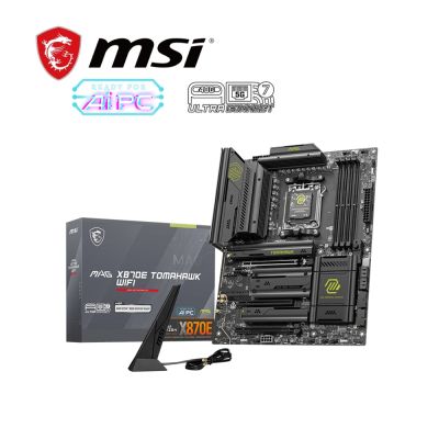 微星 MAG X870E TOMAHAWK WIFI 主機板+AMD R7 9850X3D 8核/16緒