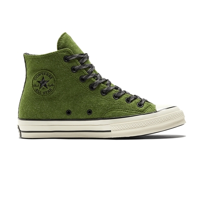 Converse CHUCK 70 HI 男鞋 女鞋 草綠色 高筒 法蘭絨 運動 休閒鞋 A04284C