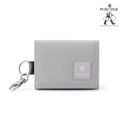 PORTER INTERNATIONAL- 小巧大方CATCH零錢包 - 晨霧灰