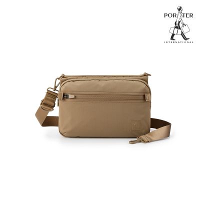PORTER INTERNATIONAL - 自由探索VENTURE斜背包 - 駝色