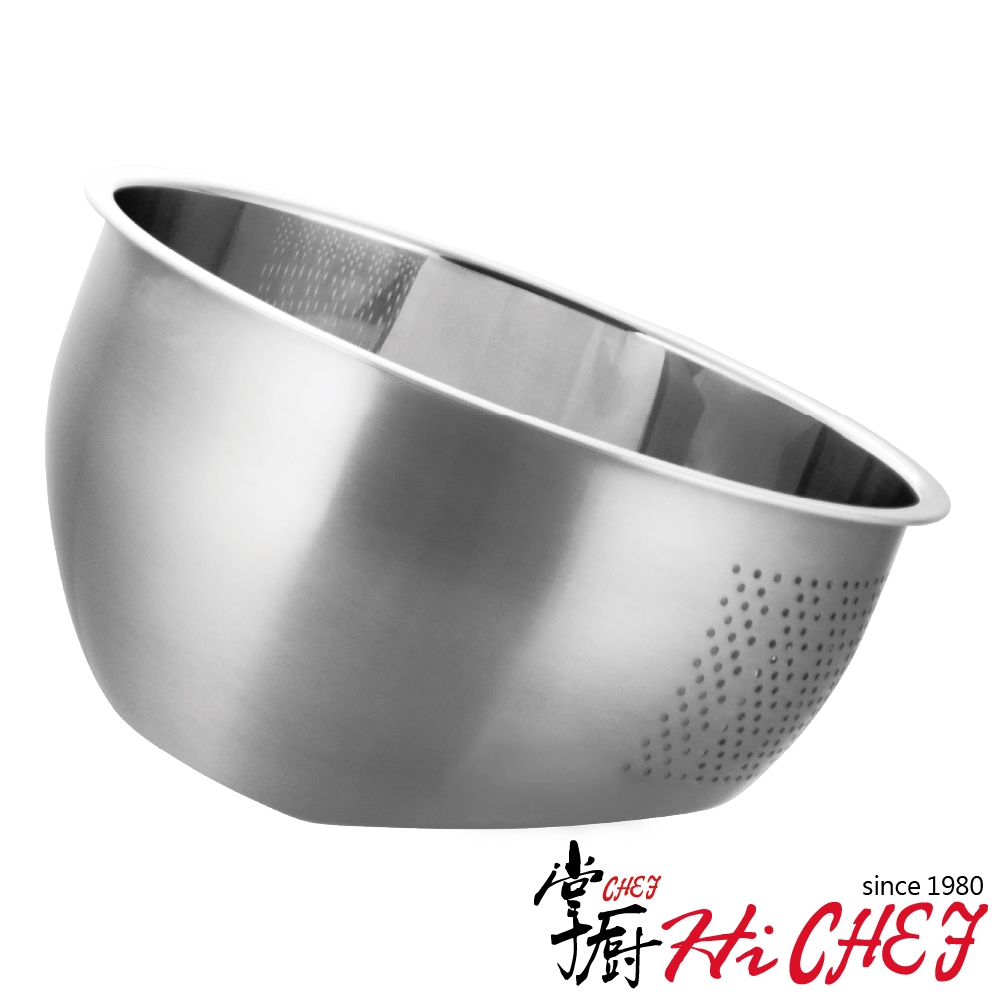 掌廚 HiCHEF 304不鏽鋼 瀝水洗米盆(洗米器)