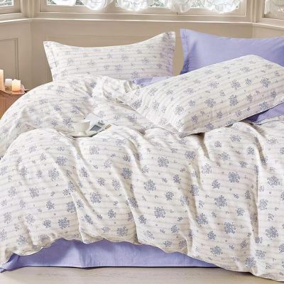 DON 買一送一 100%純棉床包枕套三件組-多款任選(單人/雙人/加大)