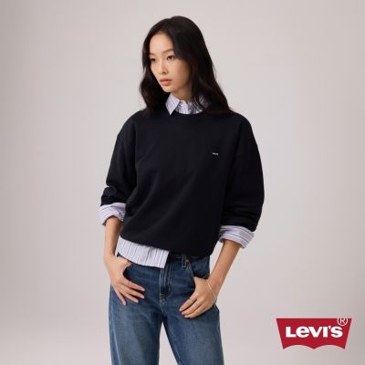 Levi s 經典Logo圓領大學T / 衛衣 女生上衣 熱賣單品