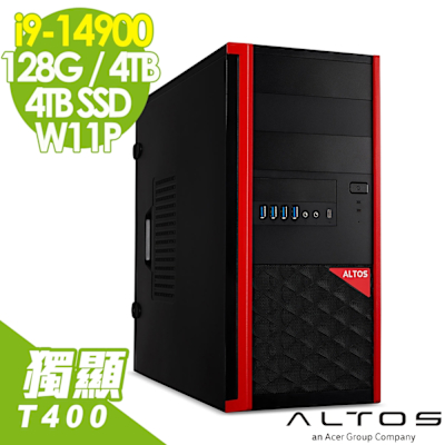 Acer 宏碁 Altos P150F8 水冷工作站 (i9-14900/128G/4TB+4TB SSD/T400-4G/1200W/W11P)